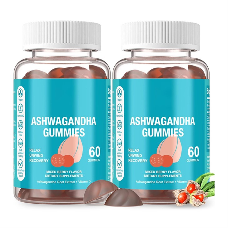 Gumijevi z vitaminom D3 Ashwagandha