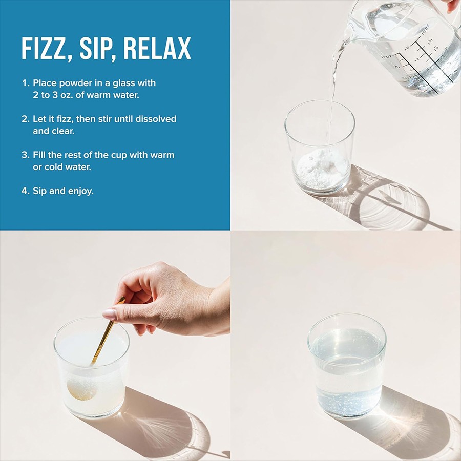 CALM Magnesium Supplement FIZZ, SIP, RELAX: Your Daily Dose Of Wellness factory