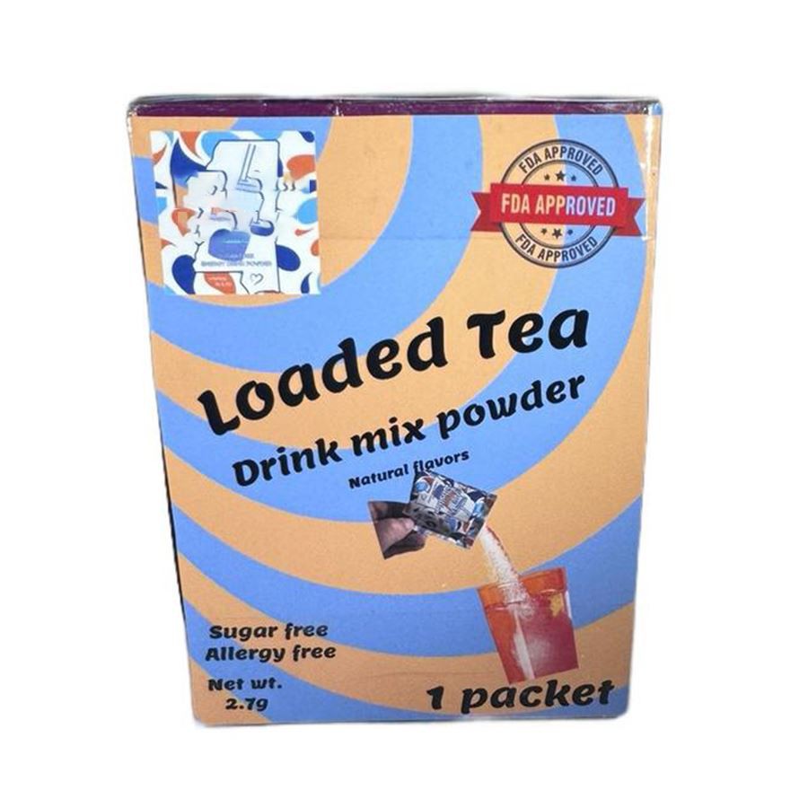 Loaded Tea Naravna osvežilna mešanica pijač v prahu