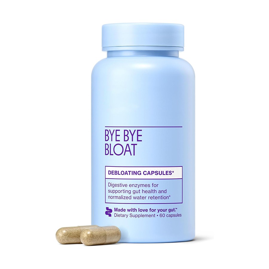 Natura De{0}}kapsule za podporo prebavi pri napihnjenosti