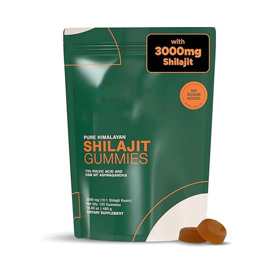Shilajit gumijevi s KSM 66 Ashwagandha