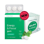 Žvečilni gumi Energy Focus Spearmint