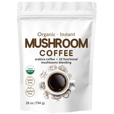 Organska instant kava z gobami