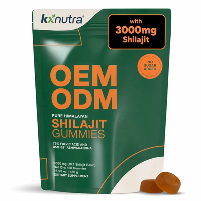 Shilajit gumijevi s KSM 66 Ashwagandha