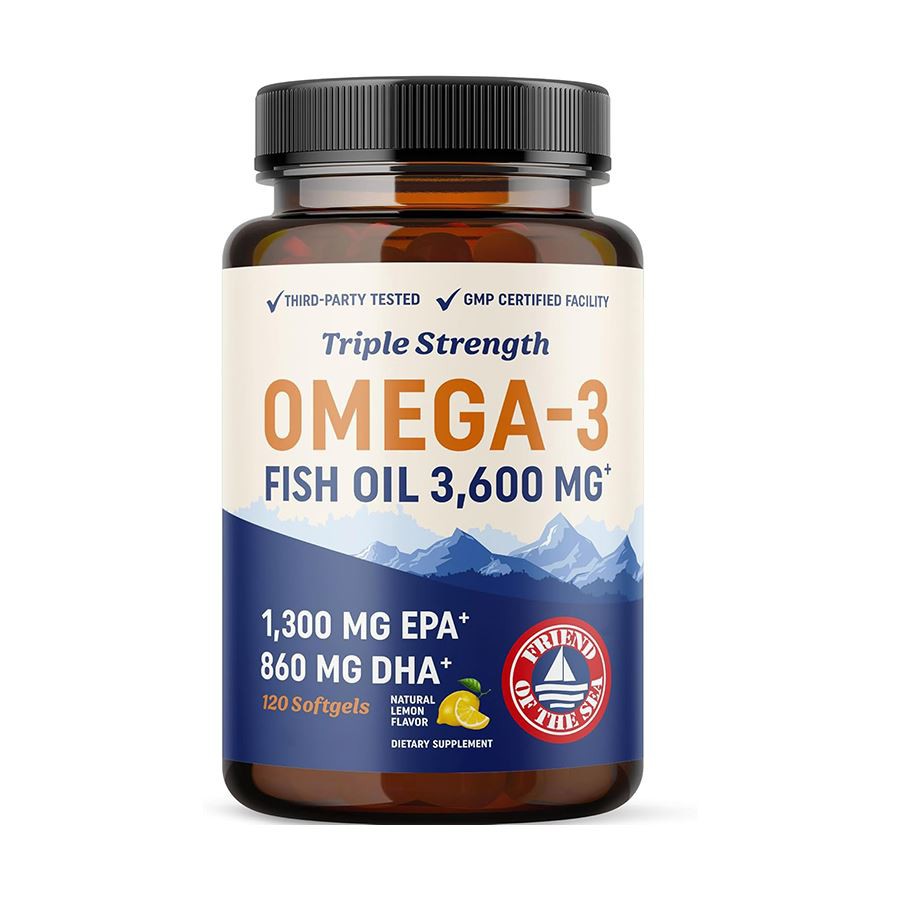Omega 3 ribje olje s trojno močjo